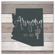 Arizona Established 16x16 Canvas Wall Art