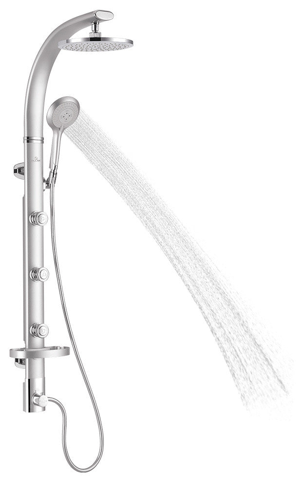 Pulse 1017-S Bonzai Shower System, Silver