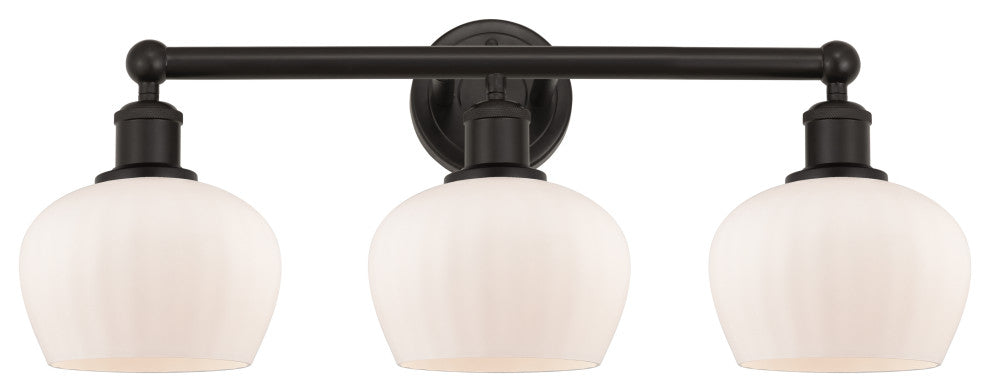Innovations 616-3W-OB-G91 Fenton 3 Light 24.5" Vanity Light, Oil Rubbed Bronze