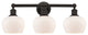 Innovations 616-3W-OB-G91 Fenton 3 Light 24.5" Vanity Light, Oil Rubbed Bronze