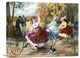 "Tricyclists In The Park" Artwork, 22"x17"