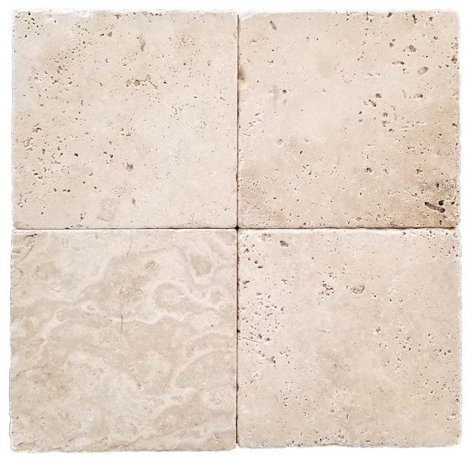 Tuscany Ivory 6x6 Tumbled