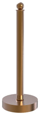 Contemporary Counter Top Kitchen Paper Towel Holder, Brushed Bronze
