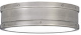 Ahoy LED Flush Mount, Antique Polished Nickel