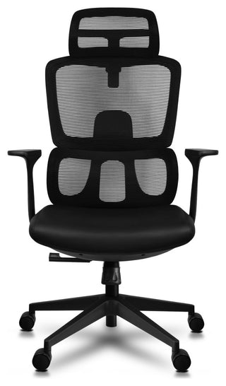 Ergonomic Office Mesh Chair with Lumbar Support Adjustable Armchair Tall Back