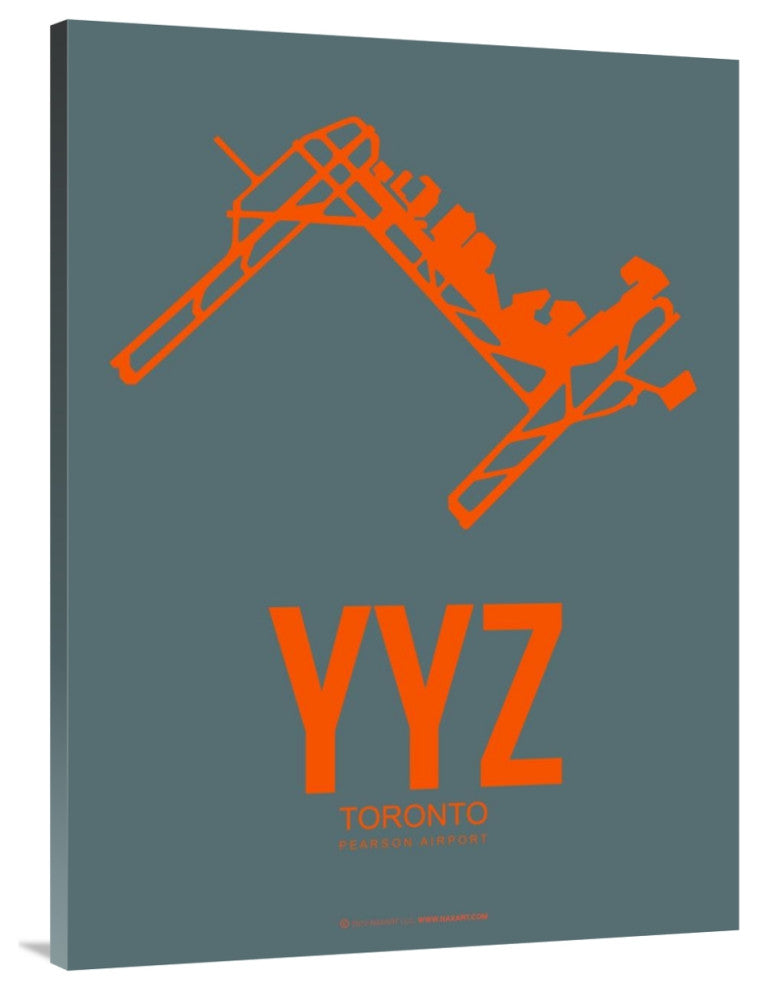 "YYZ Toronto Poster 1" Fine Art Print