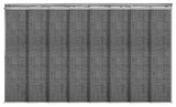 Lizbeth 8-Panel Track Extendable Vertical Blinds 130-175"W