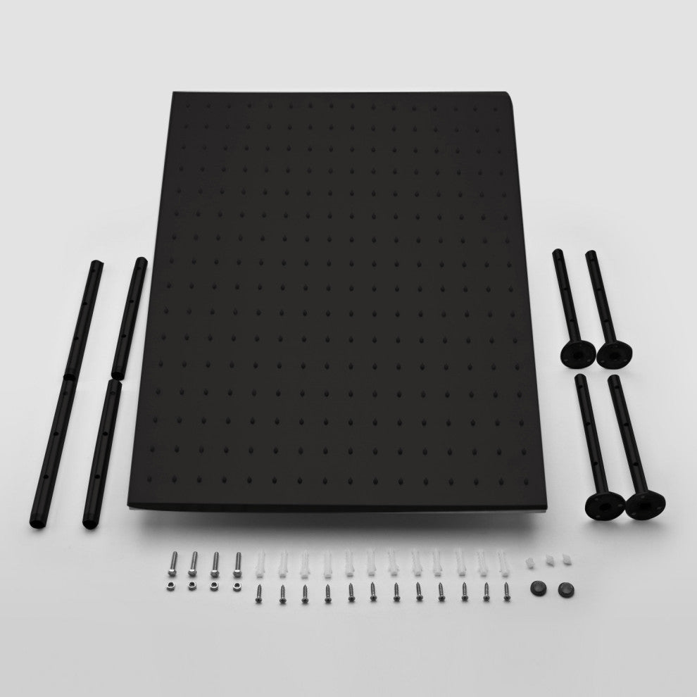Fontana Oil Rubbed Bronze Square Color Changing LED Rain Shower Head