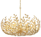 Crystorama Lighting Group 569 Broche 12 Light 42"W Chandelier - Antique Gold