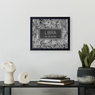 ChiChi Zodiac' Framed Print Wall Art Libra 30" W x 24" H