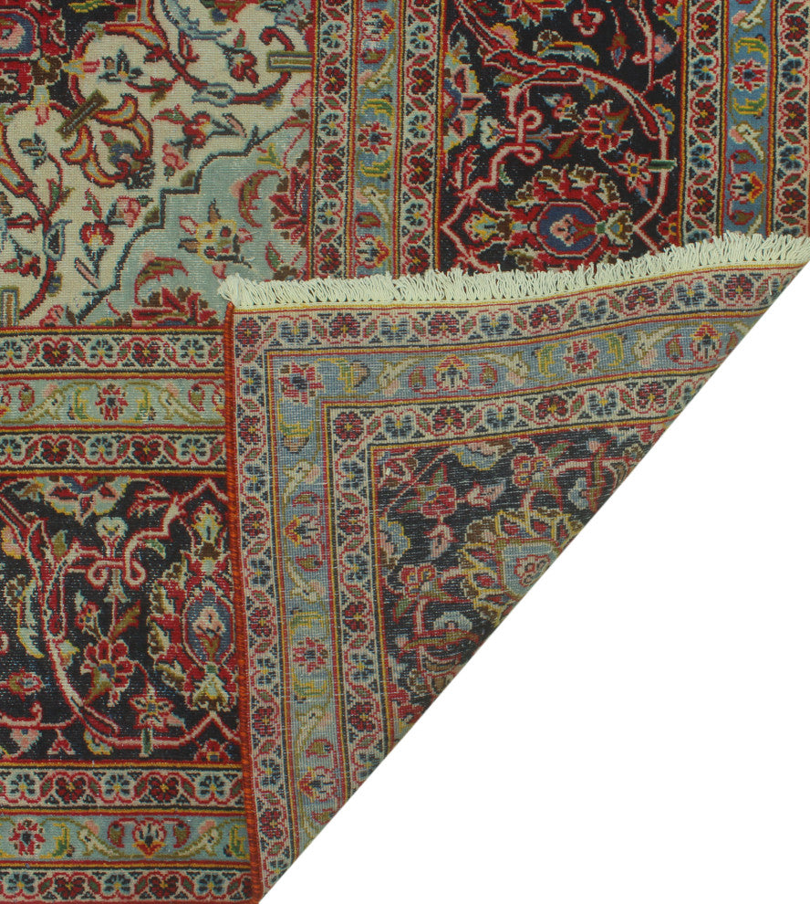 Fine Vintage Distressed Jovani Red Rug