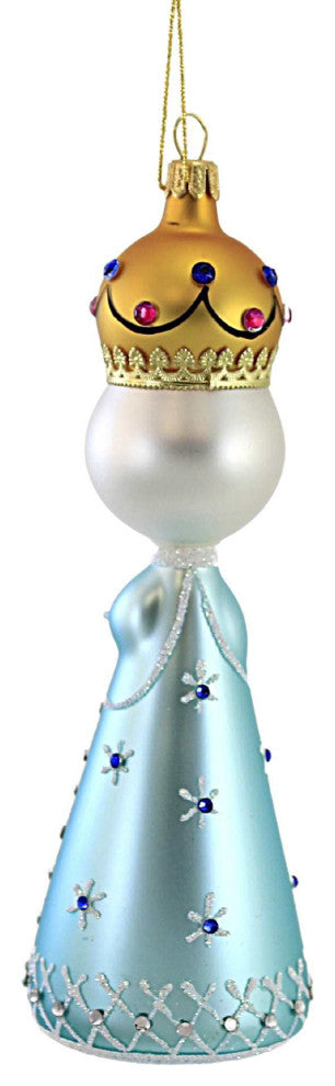 De Carlini Vintage Style Nativity King Ornament Italian Magi Vn9015 Aqua
