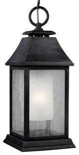 Shepherd 1-Light Outdoor Pendant, Dark Weathered Zinc