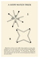 "A Good Match Trick" Digital Paper Print by Retromagic, 29"x42"