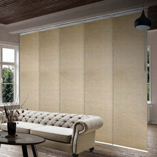 Raisa 5-Panel Track Extendable Vertical Blinds 58-110"W