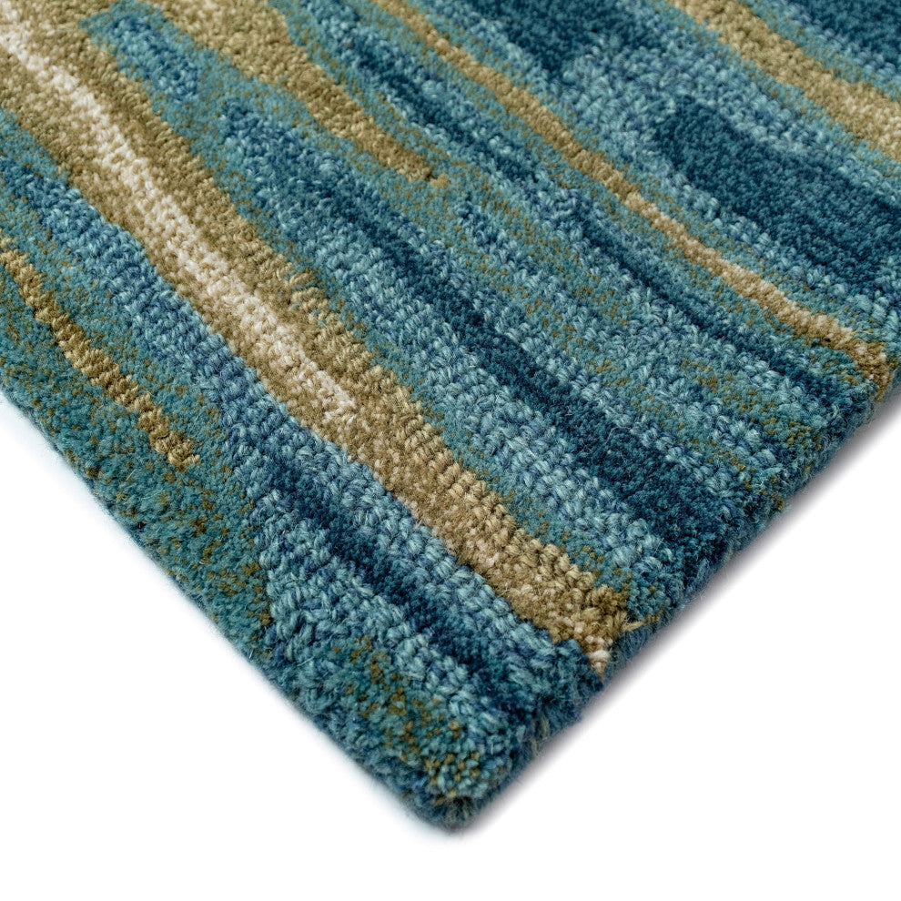 Corsica Reflection Indoor Rug Ocean 8'3"x11'6"