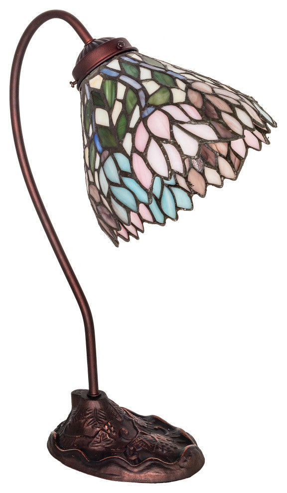 18 High Wisteria Desk Lamp