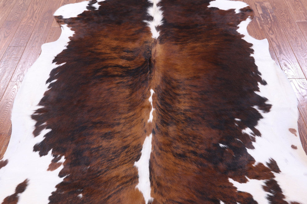 Brindle Natural Cowhide Rug 7' 4" X 6' 1" C2374
