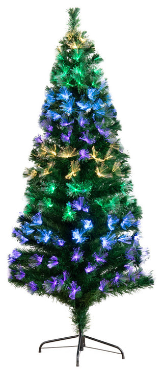 6ft. Pre-Lit Fiber Optic Artificial Christmas Tree
