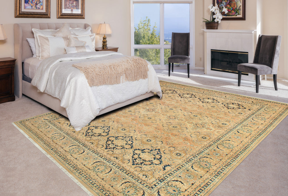 Pak-Persian Craig Beige/Rose Rug, 8'0x10'0
