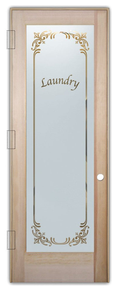 Laundry Door - Lenora - Douglas Fir (stain grade) - 32" x 84" - Knob on...