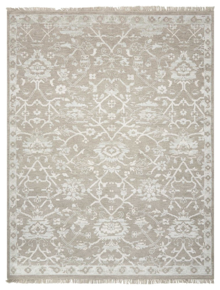 Nourison Elan Gray Area Rug, 5'6"x8'