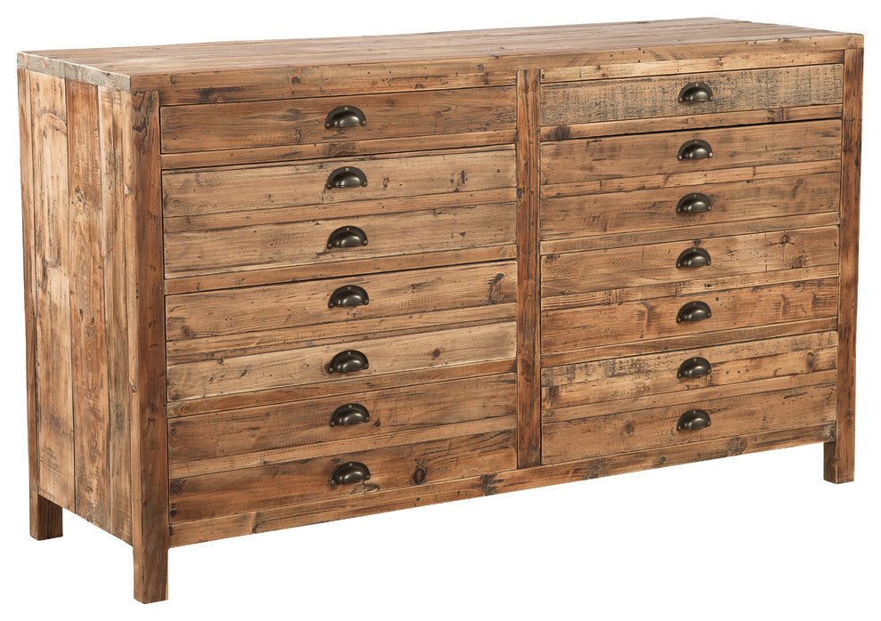 Apothicaire Medium Reclaimed Elm Apothecary Chest