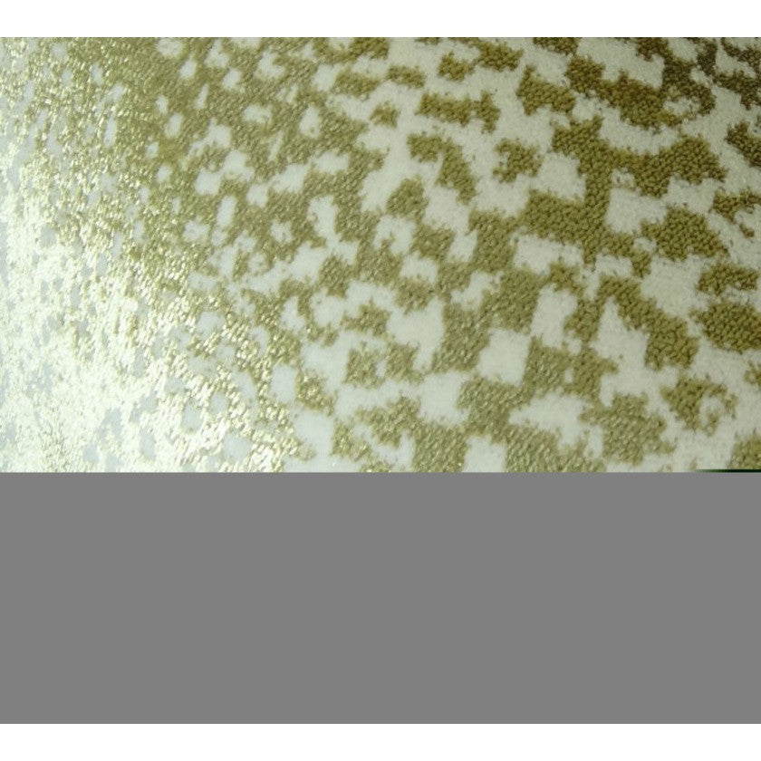 Plutus Hidden World Gold Handmade Throw Pillow, (12" x 20")