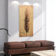 "Feather on the Wind" Wood Wall Art Giclee Printed on Solid Fir Wood
