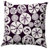 Algoa Treasure Pillow, Purple, 20"x20"