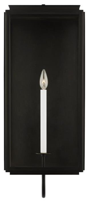 Generation Lighting, LO1021TXB, Extra Large Wall Lantern, Textured Black