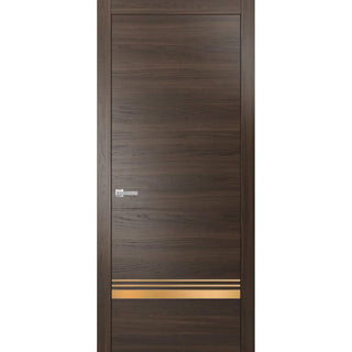 Solid French Door 28 x 84 | Planum 2010 Chocolate Ash with| Bathroom
