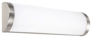 Fuse LED Energy Star Bathroom Vanity and Wall Light, Brushed Nickel