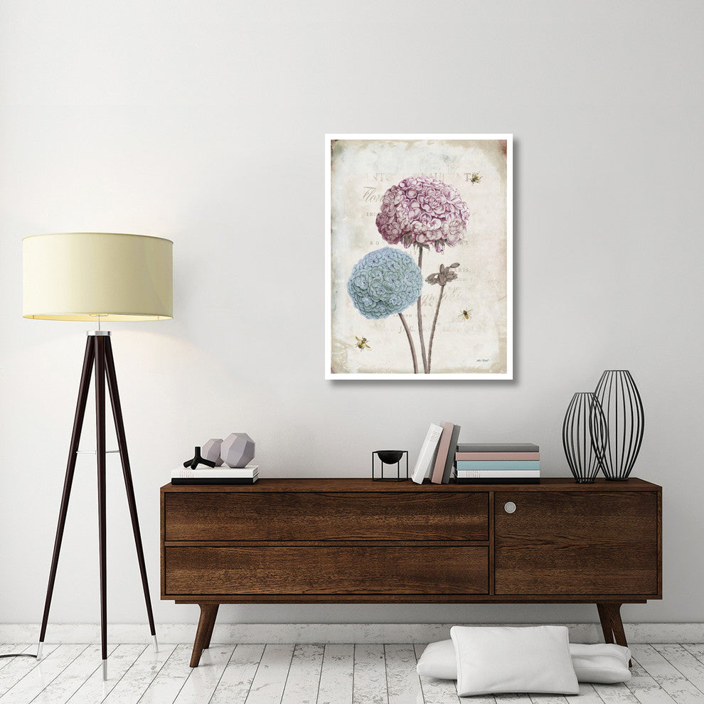 "Geranium Study II Pink Flower" Digital Paper Print by Katie Pertiet, 32"x42"