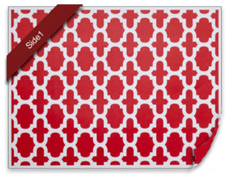 24 Fret Placemats (Poppy Red)