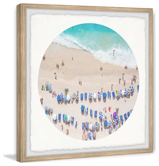 "Plush Summer" Framed Painting Print, 32x32