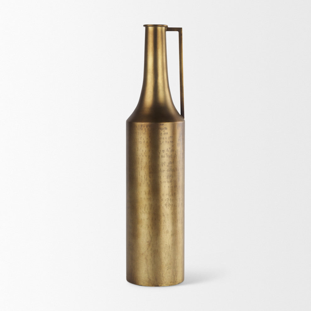 Aubrey Large 24.0H Gold Iron Jug Vase