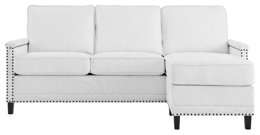 Sofa, Fabric, White, Modern, Living Lounge Room Hotel Lobby Hospitality
