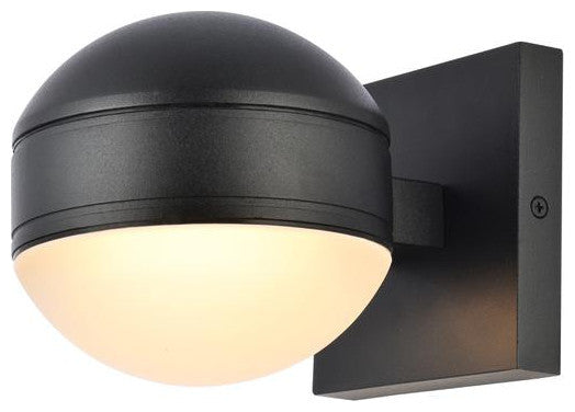 Trendy Fare LED Wall Sconce (Black)