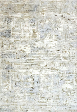 Chateau Beige and Blue Area Rug, 2.2'x7.7'