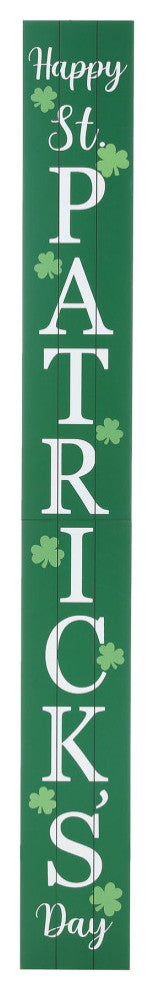 60" Wooden St. Patrick's Porch Sign
