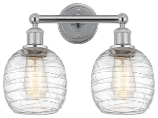 Innovations 616-2W-PC-G1013 Belfast 2 Light Bath Vanity Light, Polished Chrome