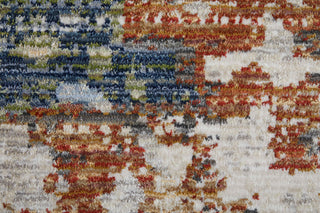 Maxin R39NU Modern/Casual/Industrial Rug, Ivory/Multi, 9'0"x12'8"