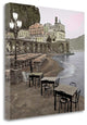 "Atrani Caffe - 5" By Alan Blaustein, Giclee Print on Gallery Wrap Canvas