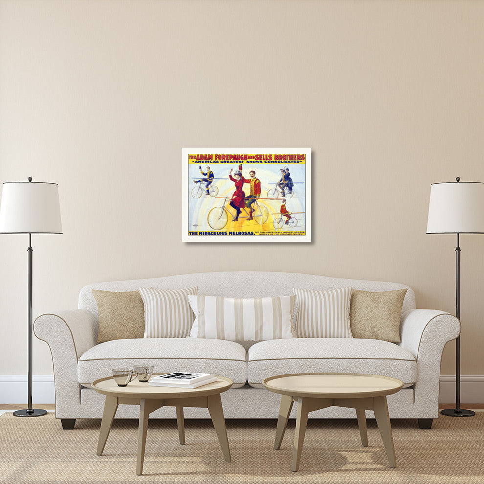 America's Greatest Shows Consolidated, The Miraculous Melrosas, 40x29