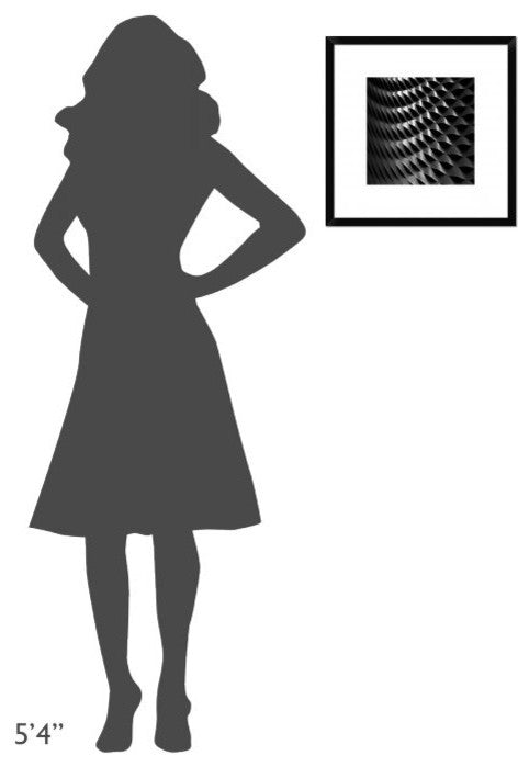 "Pegboard" Framed Digital Print by Gilbert Claes, 18"x18"