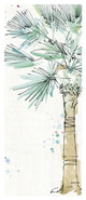 "Palm Passion VII no Words" Digital Paper Print by Anne Tavoletti, 18"x42"