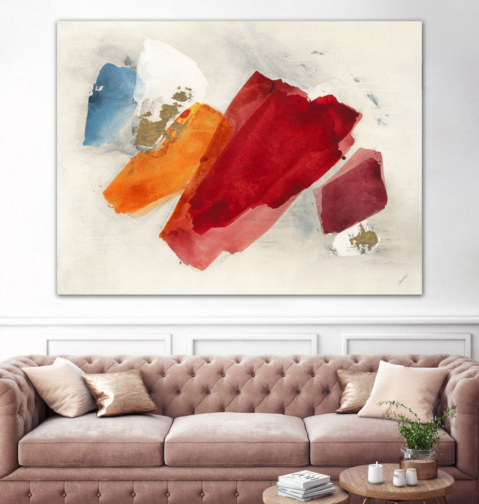 Equilibrium - 72 x 54 by Leah Rei