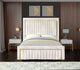 Dolce Velvet Upholstered Bed, Cream, King