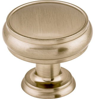 Top Knobs TK832 Eden 1-3/8 Inch Mushroom Cabinet Knob - Brushed Satin Nickel